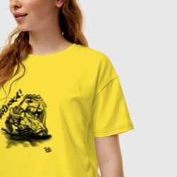 Женская футболка хлопок Oversize Джиперам возящимся в грязи посвящается - фото 2