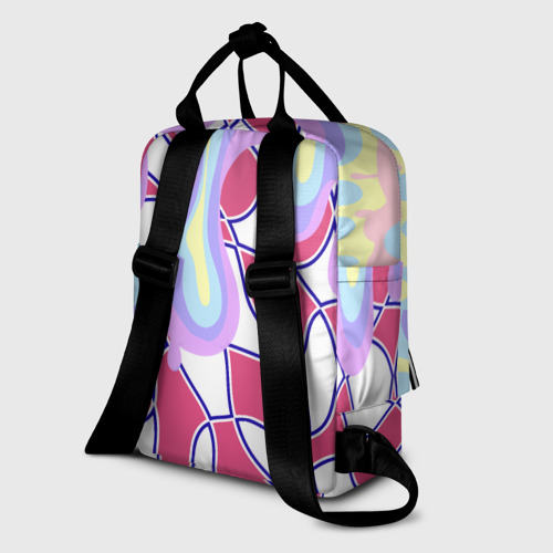 Женский рюкзак 3D Rainbow illusion - фото 5