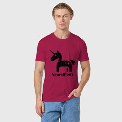 Мужская футболка хлопок Neural Pony - фото 2