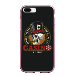 Чехол для iPhone 7Plus/8 Plus матовый Casino