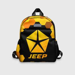 Детский рюкзак 3D Jeep - gold gradient