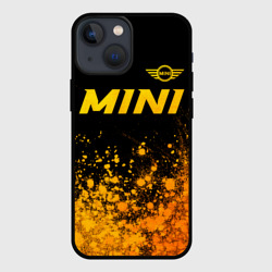 Чехол для iPhone 13 mini Mini - gold gradient посередине