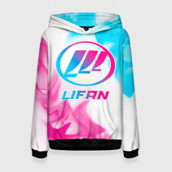 Женская толстовка 3D Lifan neon gradient style