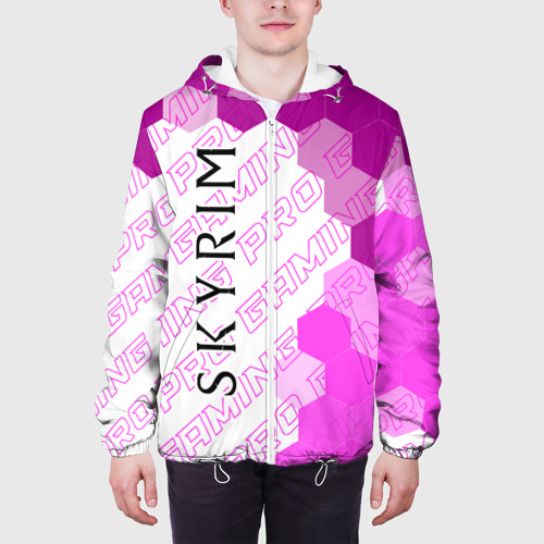 Мужская куртка 3D Skyrim pro gaming по-вертикали, цвет 3D печать - фото 4