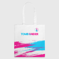 Шоппер 3D Tomb Raider neon gradient style посередине