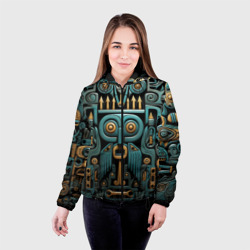 Женская куртка 3D Рисунок в египетском стиле - фото 2