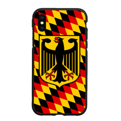 Чехол для iPhone XS Max матовый Germany