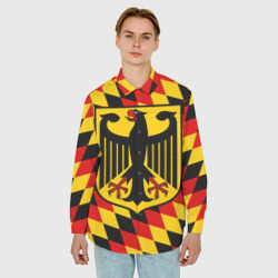 Мужская рубашка oversize 3D Germany - фото 2