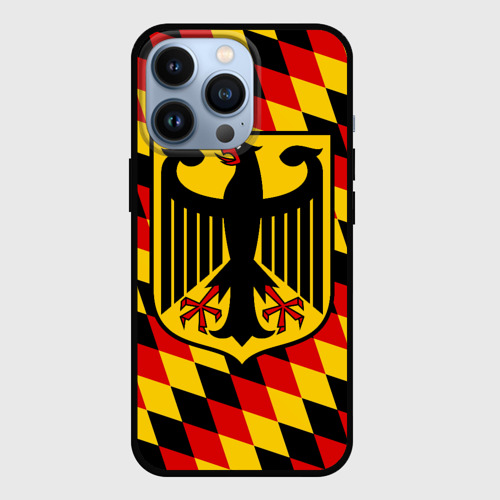 Чехол для iPhone 13 Pro с принтом Germany, вид спереди #2