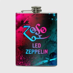 Фляга Led Zeppelin - neon gradient