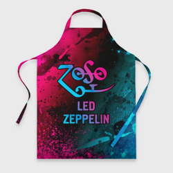 Фартук 3D Led Zeppelin - neon gradient