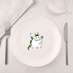 Набор: тарелка + кружка Я дракон - фото 2