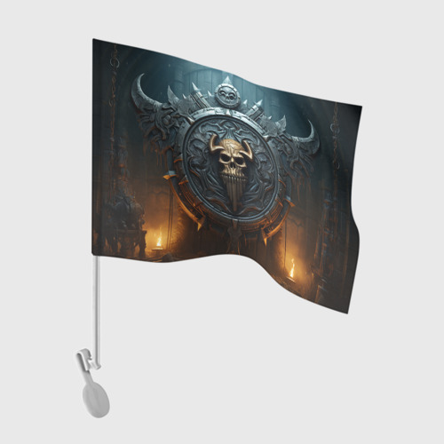 Флаг для автомобиля Викингский герб