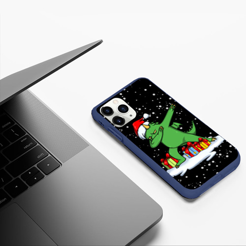 Чехол для iPhone 11 Pro матовый с принтом Dragon dab, фото #5