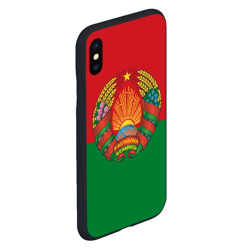 Чехол для iPhone XS Max матовый Республика Беларусь - фото 2