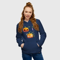 Женская толстовка хлопок Тыква и свечка - фото 2