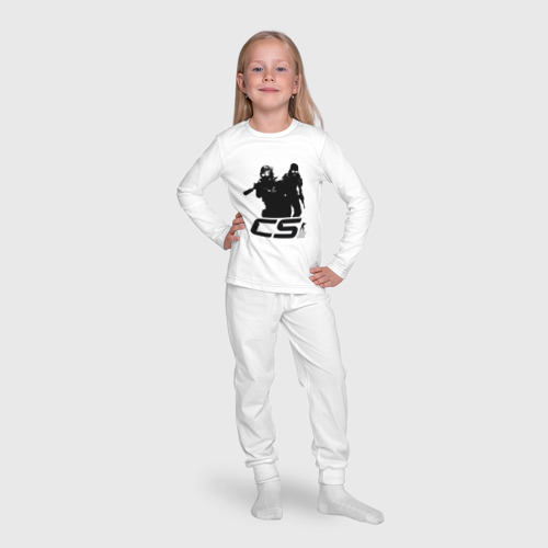 Детская пижама с лонгсливом хлопок с принтом Counter-strike 2 - one color, фото #4