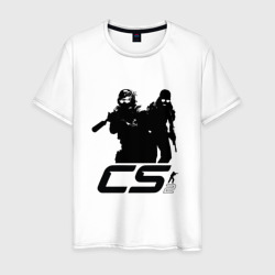 Мужская футболка хлопок Counter-strike 2 - one color