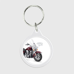 Брелок круглый Harley-Davidson Sportster