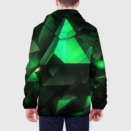 Мужская куртка 3D Геометрические  фигуры, цвет 3D печать - фото 5