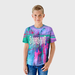 Детская футболка 3D Shurshun - tie-dye  - фото 2