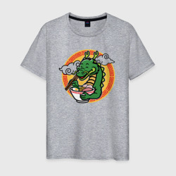 Ramen dragon – Мужская футболка хлопок с принтом купить со скидкой в -20%