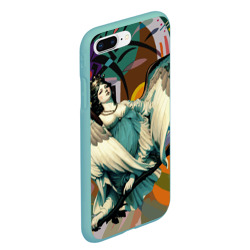 Чехол для iPhone 7Plus/8 Plus матовый Мифическая райская птица - печали и радости - фото 2
