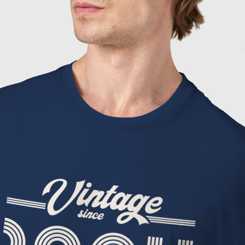 Мужская футболка хлопок Лимитированный выпуск 1964, цвет темно-синий - фото 6