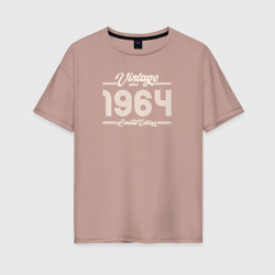 Женская футболка хлопок Oversize Лимитированный выпуск 1964