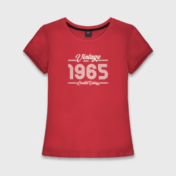 Женская футболка хлопок Slim Лимитированный выпуск 1965