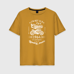 Женская футболка хлопок Oversize Классика 1964