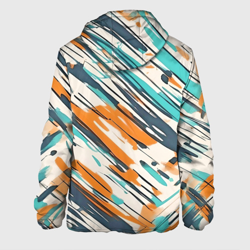 Мужская куртка 3D Абстракция разноцветная, цвет 3D печать - фото 2
