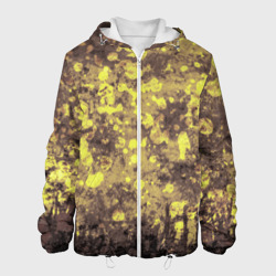 Мужская куртка 3D Грязно-желтая осень