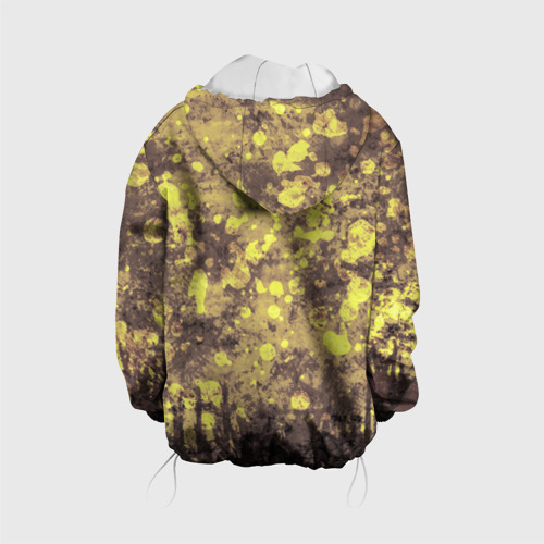 Детская куртка 3D Грязно-желтая осень, цвет белый - фото 2