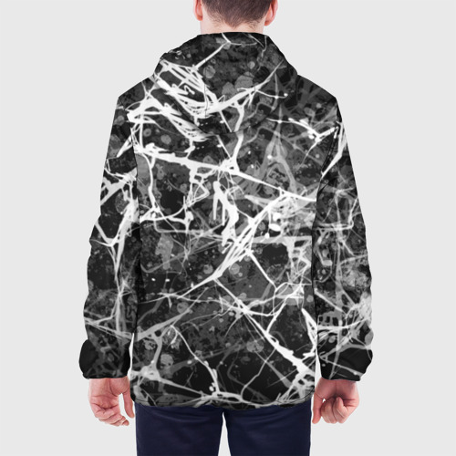 Мужская куртка 3D Абстракция - паутина, цвет 3D печать - фото 5