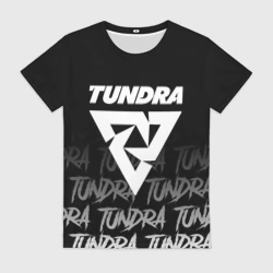 Женская футболка 3D Tundra style