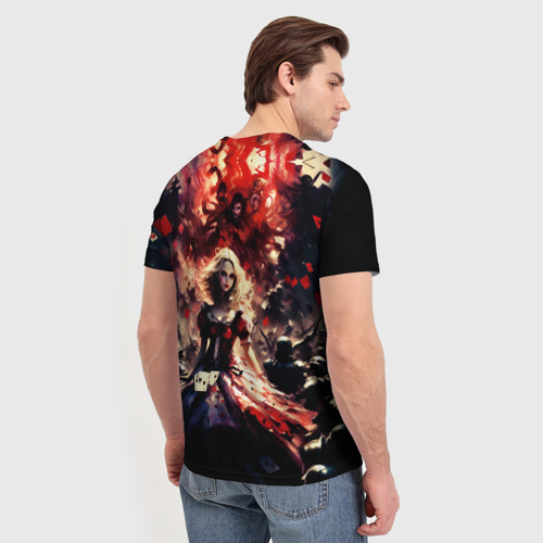 Мужская футболка 3D Ведьма и война, цвет 3D печать - фото 4