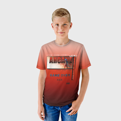 Детская футболка 3D Джинкс Аркейн - Лига легенд, цвет 3D печать - фото 3