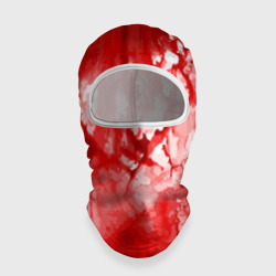 Балаклава 3D Кровь на белом