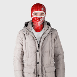 Балаклава 3D Кровь на белом - фото 2