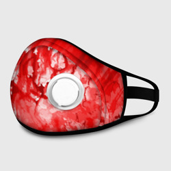 Маска из неопрена Кровь на белом