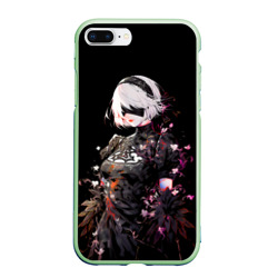 Чехол для iPhone 7Plus/8 Plus матовый 2b from nier automata