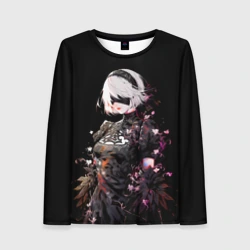 Женский лонгслив 3D 2b from nier automata