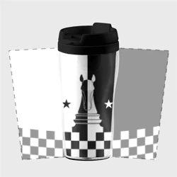 Термокружка-непроливайка Шахматный конь - фото 2