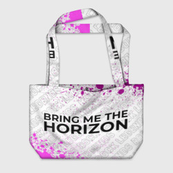 Пляжная сумка 3D Bring Me the Horizon rock legends по-горизонтали