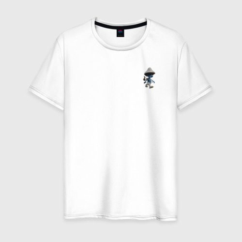 Мужская футболка из хлопка с принтом Шайлушай тикток, вид спереди №1