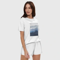 Женская пижама с шортиками хлопок Морской круиз - фото 2