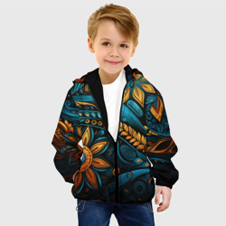Детская куртка 3D Узор с растительными элементами - фото 2