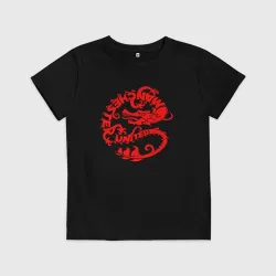 Детская футболка хлопок Manchester dragon