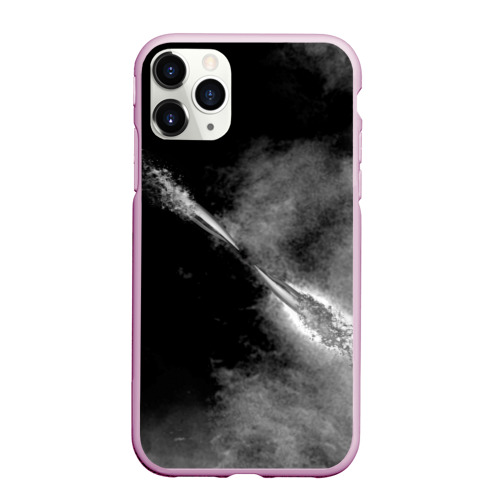 Чехол для iPhone 11 Pro Max матовый Two shot, цвет розовый